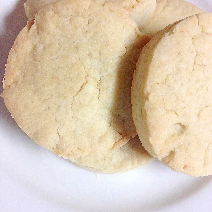 米粉とショートニングのクッキー